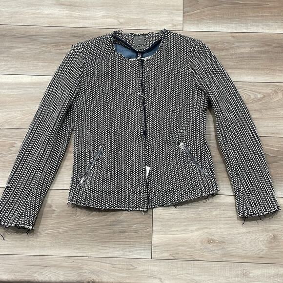 Gap Raw Edges Tweed Sz 6 NWT - Picture 2 of 7
